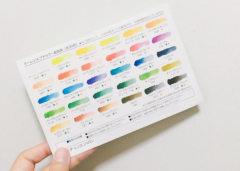 水彩的顏色有哪些？色差儀檢定水彩的顏色